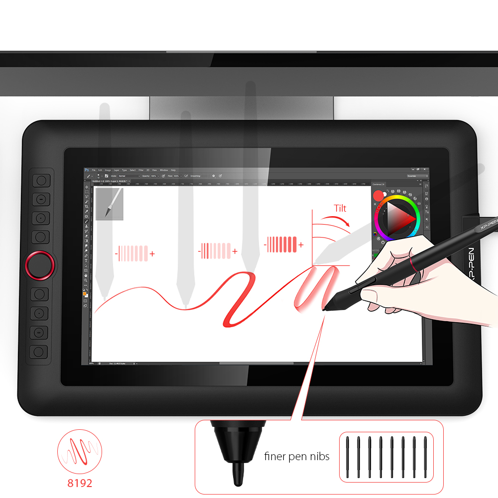 Artist 13.3 Pro display anime drawing tablet XPPen Indonesia official